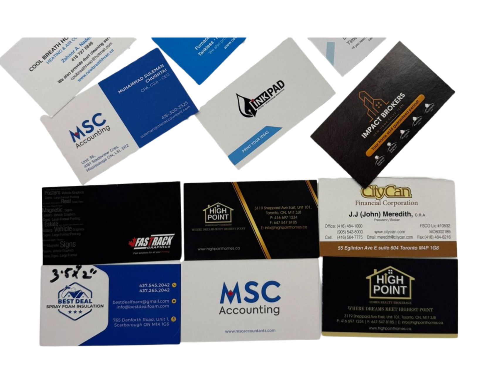 business cards